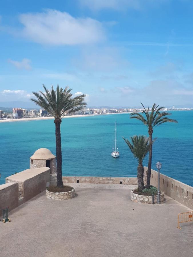 Charmant appartement avec vue sur le château de Peñíscola Exterior foto