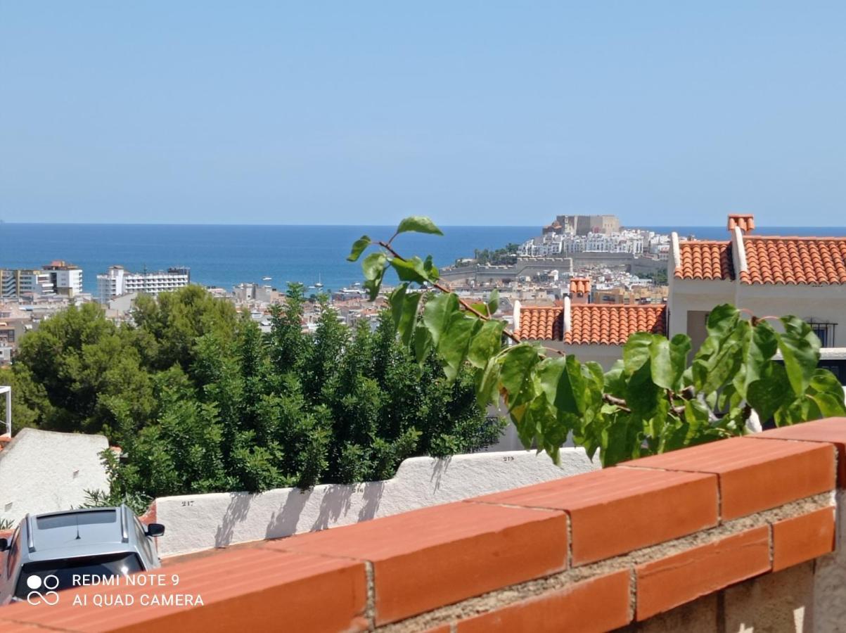 Charmant appartement avec vue sur le château de Peñíscola Exterior foto