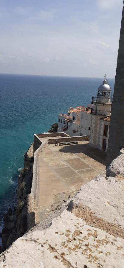 Charmant appartement avec vue sur le château de Peñíscola Exterior foto