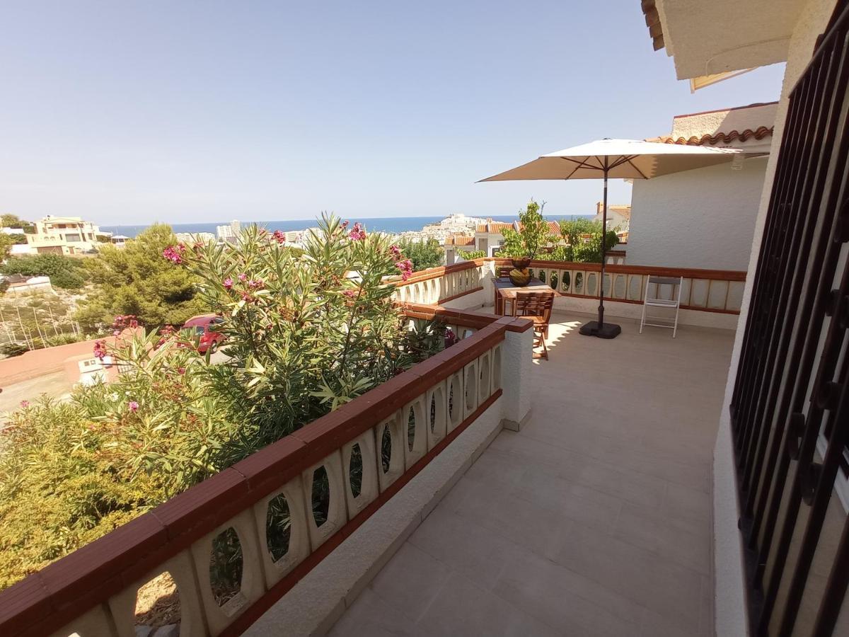 Charmant appartement avec vue sur le château de Peñíscola Exterior foto