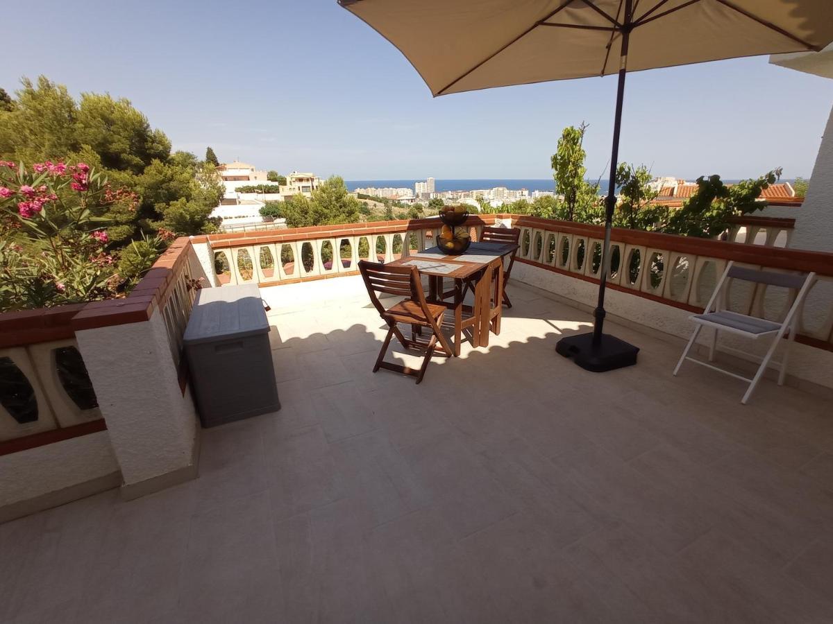 Charmant appartement avec vue sur le château de Peñíscola Exterior foto